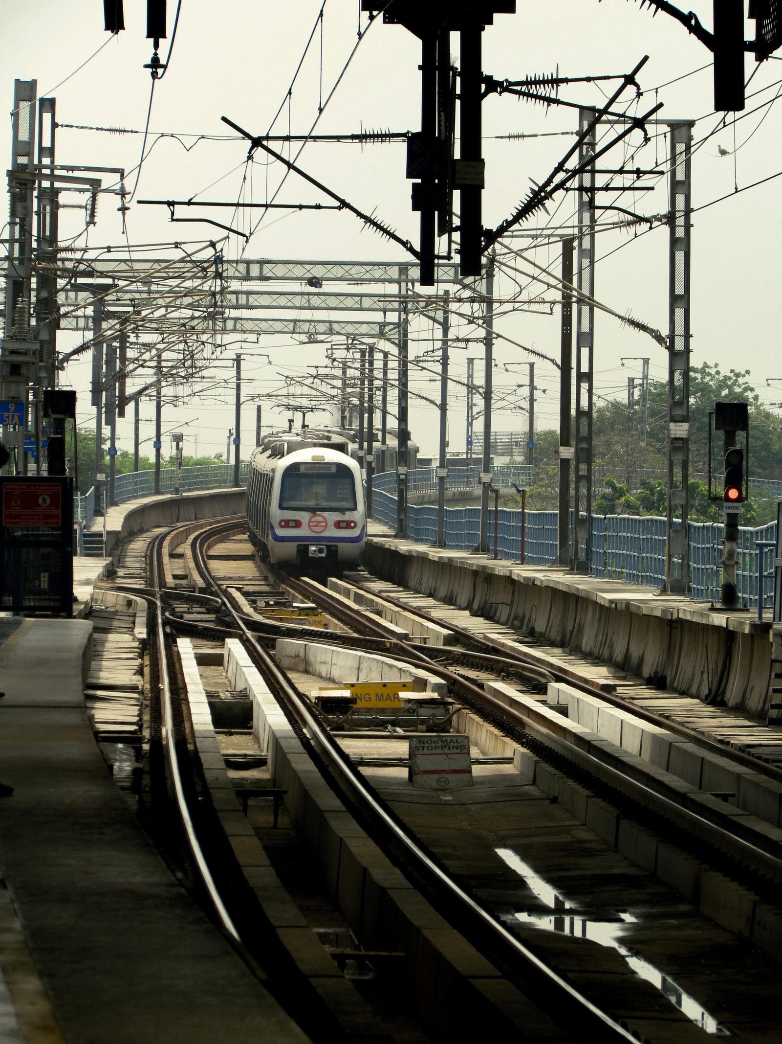 Environmental sustainability initiatives and green technology implementations in Delhi Metro operations